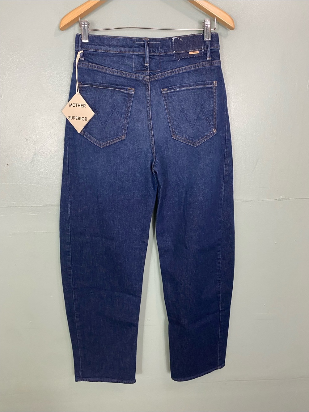 Mother Superior Jeans Full Pipe Skimp Kicks and Riffs Blue Size 25 - Picture 4 of 7